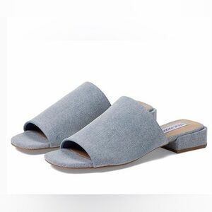 Steve Madden Denim Sandals 7.5